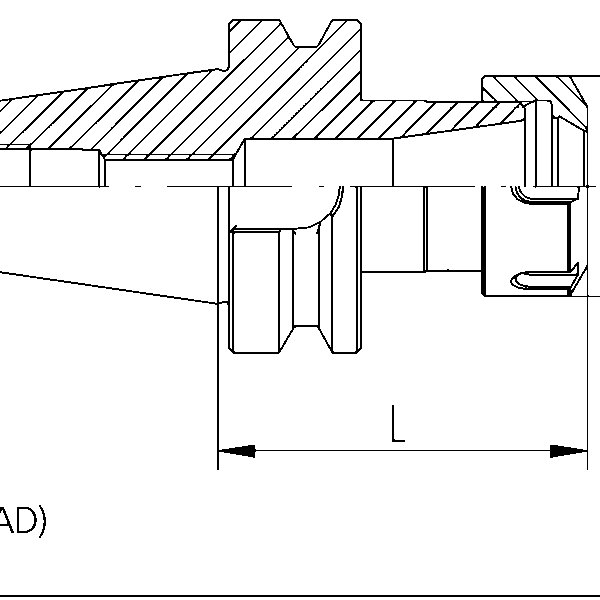 Alternative view of BT 30 / ER 11 x 050